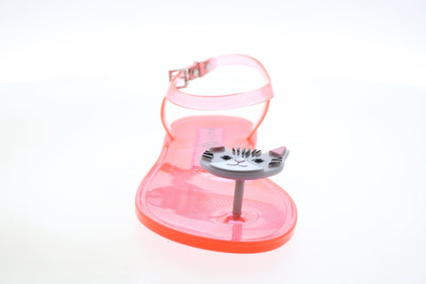 Katy Perry The Geli Womens Red Synthetic Strap Strap Sandals Shoes