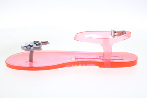 Katy Perry The Geli Womens Red Synthetic Strap Strap Sandals Shoes