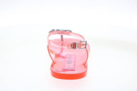 Katy Perry The Geli Womens Red Synthetic Strap Strap Sandals Shoes