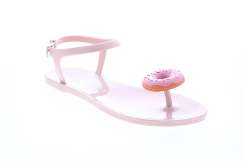 Katy Perry The Geli Womens Pink Synthetic Strap Strap Sandals Shoes