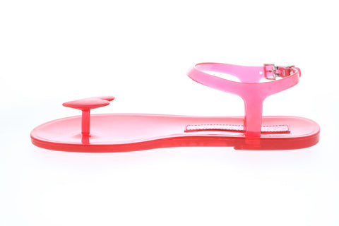 Katy Perry The Geli Womens Red Synthetic Strap Strap Sandals Shoes
