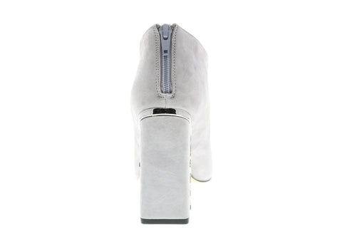 Katy Perry The Gypsy Womens Gray Suede Zipper Ankle & Booties Boots 