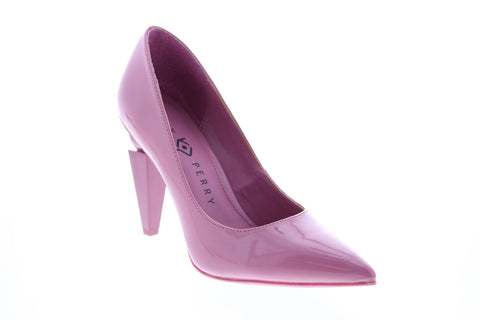 Katy Perry The Memphis Womens Purple Synthetic Slip On Pumps Heels Shoes