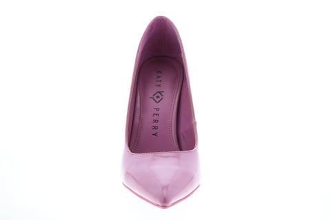 Katy Perry The Memphis Womens Purple Synthetic Slip On Pumps Heels Shoes