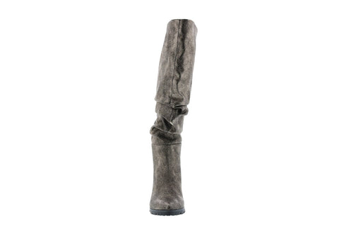 Katy Perry The Oniel Womens Gray Synthetic Slip On Knee-High Boots 