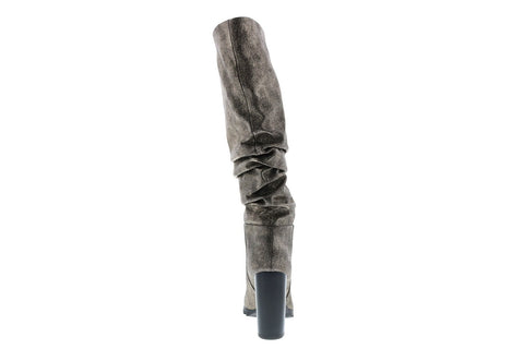 Katy Perry The Oniel Womens Gray Synthetic Slip On Knee-High Boots 