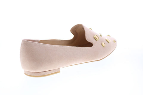 Katy Perry The Turner Womens Pink Canvas Slip On Loafer Flats Shoes