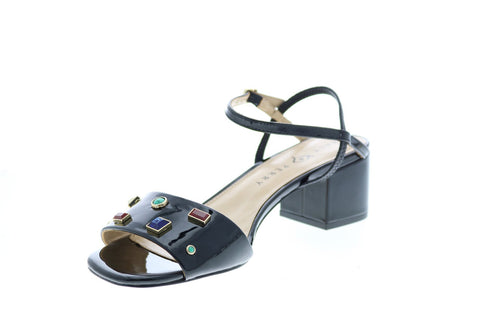 Katy Perry The Ellen Womens Black Synthetic Strap Strap Sandals Shoes