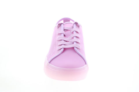 Katy Perry The Glam Womens Purple Synthetic Lace Up Lifestyle Sneakers Shoes