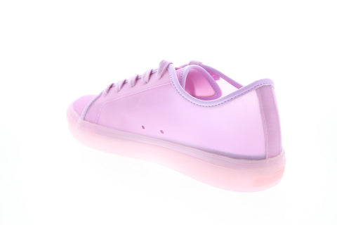 Katy Perry The Glam Womens Purple Synthetic Lace Up Lifestyle Sneakers Shoes