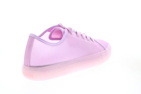 Katy Perry The Glam Womens Purple Synthetic Lace Up Lifestyle Sneakers Shoes
