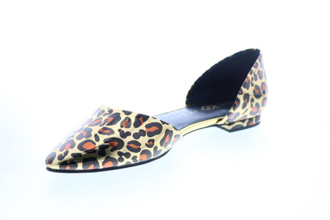 Katy Perry The Liam Womens Gold Synthetic Slip On Loafer Flats Shoes