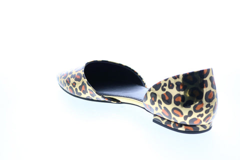 Katy Perry The Liam Womens Gold Synthetic Slip On Loafer Flats Shoes