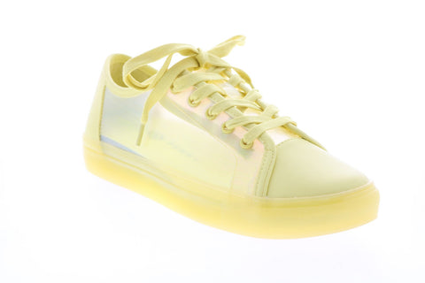 Katy Perry The Goodie Womens Yellow Synthetic Lifestyle Sneakers Shoes