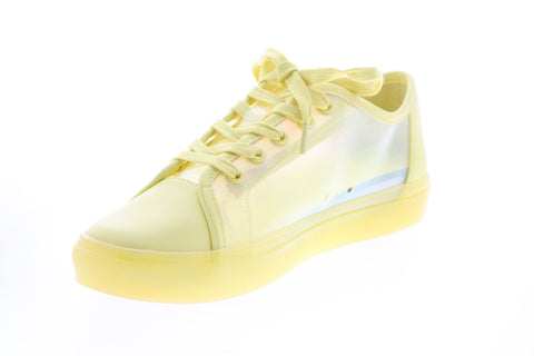 Katy Perry The Goodie Womens Yellow Synthetic Lifestyle Sneakers Shoes