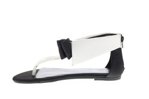 Katy Perry The Delle Womens Black Canvas Slip On Strap Sandals Shoes
