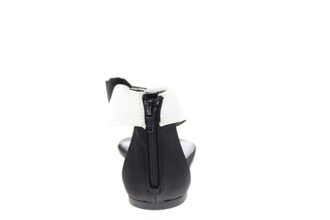 Katy Perry The Delle Womens Black Canvas Slip On Strap Sandals Shoes