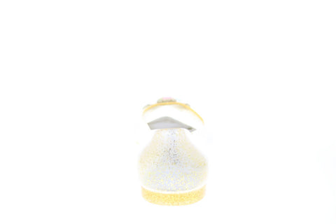 Katy Perry The Princess Womens Gold Synthetic Slip On Ballet Flats Shoes