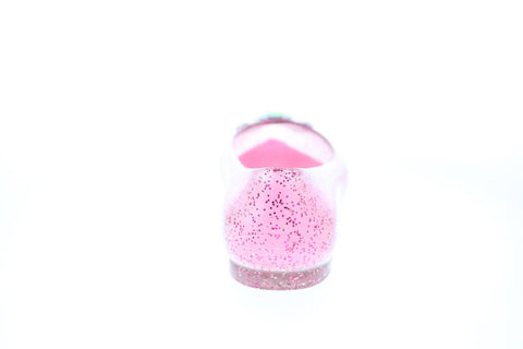 Katy Perry The Princess Womens Pink Synthetic Slip On Ballet Flats Shoes