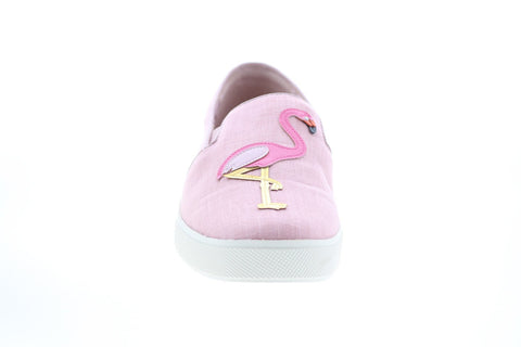 Katy Perry The Kerry Womens Pink Canvas Slip On Lifestyle Sneakers Shoes