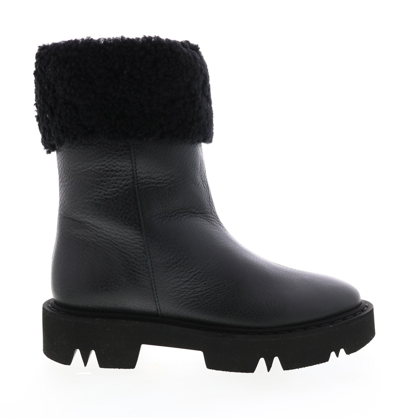 Aquatalia Heidy Tum Calf Shearling 34L3695-BBK Womens Black