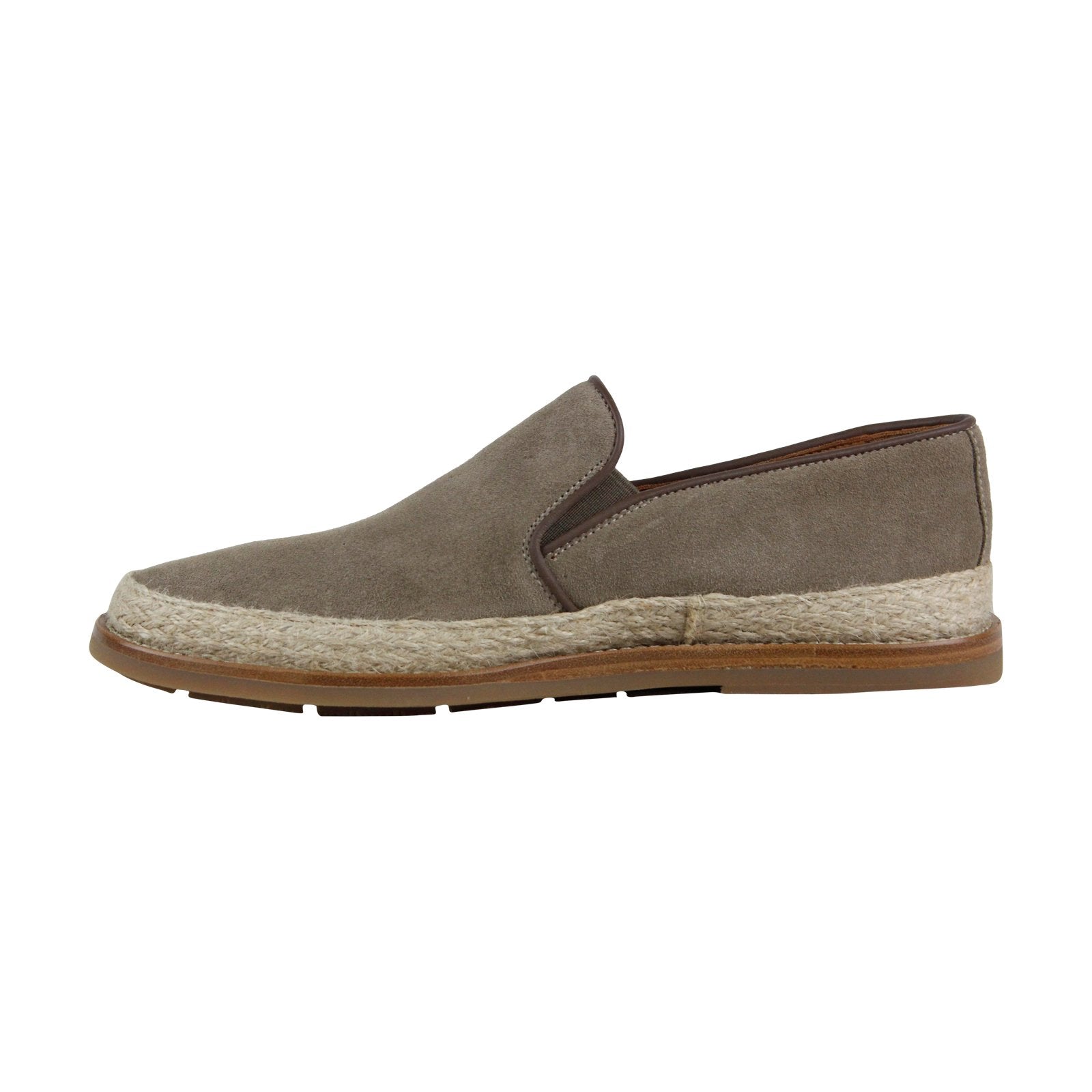 Aquatalia Zayn Suede 34M0144 Mens Gray Slip On Casual  display picture 1