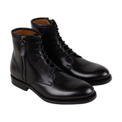Aquatalia Victor Mens Black Made In Italy Waterproof Casual Dress Boots Shoes