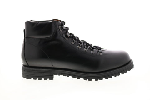 Aquatalia Nicolas Calf 34M0929-BLK Mens Black Leather Casual Dress Boots
