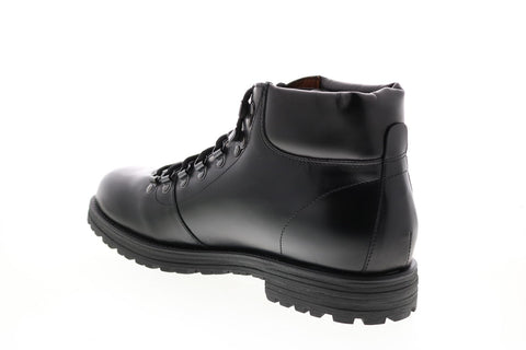 Aquatalia Nicolas Calf 34M0929-BLK Mens Black Leather Casual Dress Boots