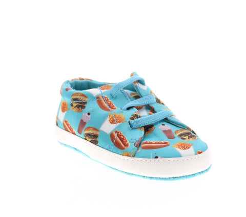 Katy Perry The Baby Junk Food Toddler Blue Synthetic Lifestyle Sneakers Shoes