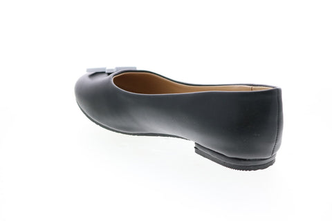 Katy Perry The Hug Kiss 34PK0010-BLK Girls Black Synthetic Ballet Flats Shoes