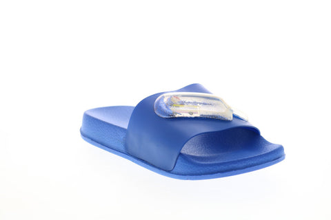 Katy Perry The We All Scream 34PK0015-BLU Girls Blue Slides Sandals Shoes