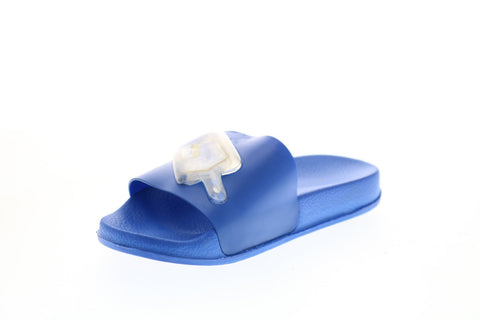 Katy Perry The We All Scream 34PK0015-BLU Girls Blue Slides Sandals Shoes
