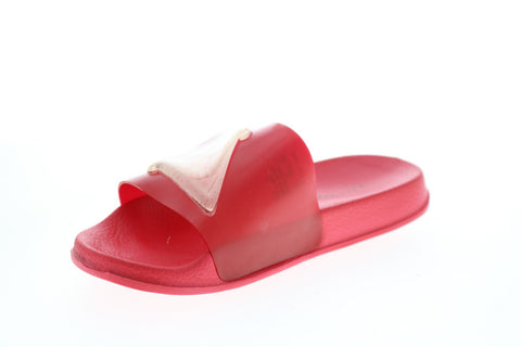 Katy Perry The We All Scream 34PK0015-RED Girls Red Slides Sandals Shoes