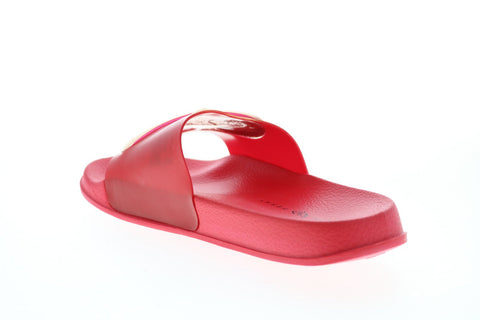 Katy Perry The We All Scream 34PK0015-RED Girls Red Slides Sandals Shoes