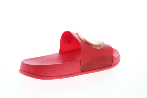 Katy Perry The We All Scream 34PK0015-RED Girls Red Slides Sandals Shoes