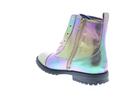 Katy Perry The Bliss Irredescent Girls Blue Purple Synthetic Casual Dress Boots