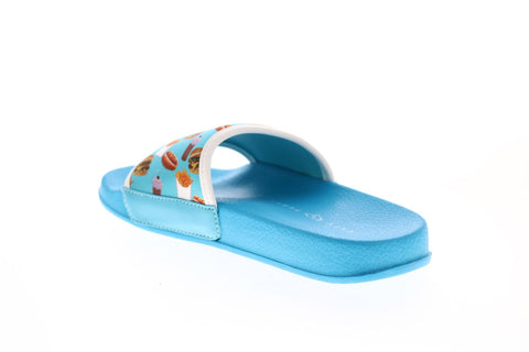 Katy Perry The Junkfood Slide 34PK0021-BLU Girls Blue Slides Sandals Shoes