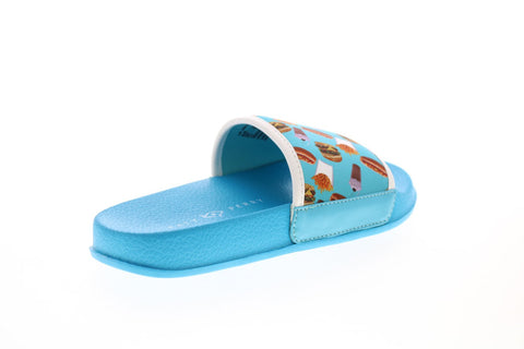 Katy Perry The Junkfood Slide 34PK0021-BLU Girls Blue Slides Sandals Shoes