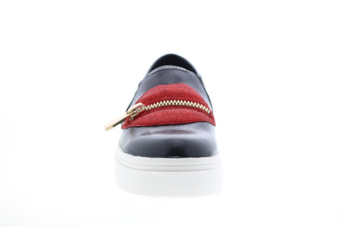 Katy Perry My Lips Are Sealed Girls Black Synthetic Lifestyle Sneakers Shoes