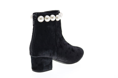 Katy Perry The Pearly Bootie 34PK0032-BLK Girls Black Ankle & Booties Boots