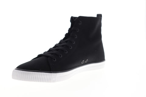 Calvin Klein Arthur 34S0367-BLK Mens Black Canvas Designer Sneakers Shoes