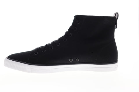 Calvin Klein Arthur 34S0367-BLK Mens Black Canvas Designer Sneakers Shoes