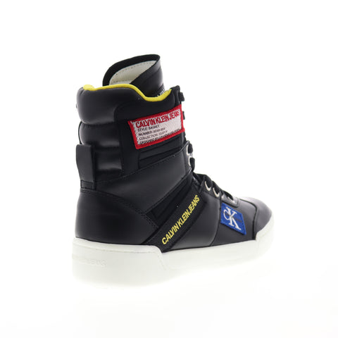 Calvin Klein Norton Action 34S0580-BLK Mens Black Designer Sneakers Shoes