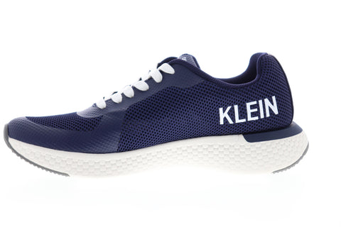 Calvin Klein Amos 34S0584-NVY Mens Blue Mesh Low Top Designer Sneakers Shoes