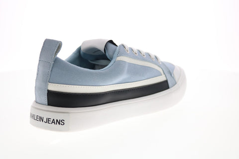 Calvin Klein Dino 34S0613-ICK Mens Blue Suede Designer Sneakers Shoes