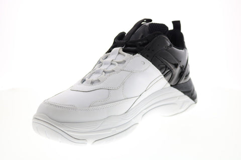 Calvin Klein Marrell 34S0652-WBA Mens White Synthetic Designer Sneakers Shoes