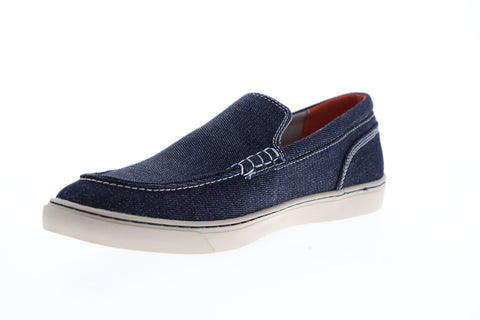 Calvin Klein Zeus Denim 34S1151-CMT Mens Blue Canvas Casual Loafers Shoes