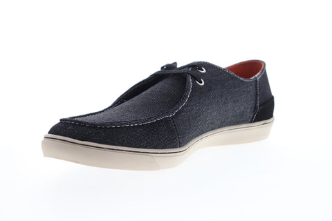 Calvin Klein Zolton Denim 34S1152-BLK Mens Black Canvas Designer Sneakers Shoes