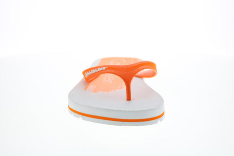 Calvin Klein Stewart Jelly 34S1582-WGF Mens Orange Synthetic Flip-Flops Sandals Shoes
